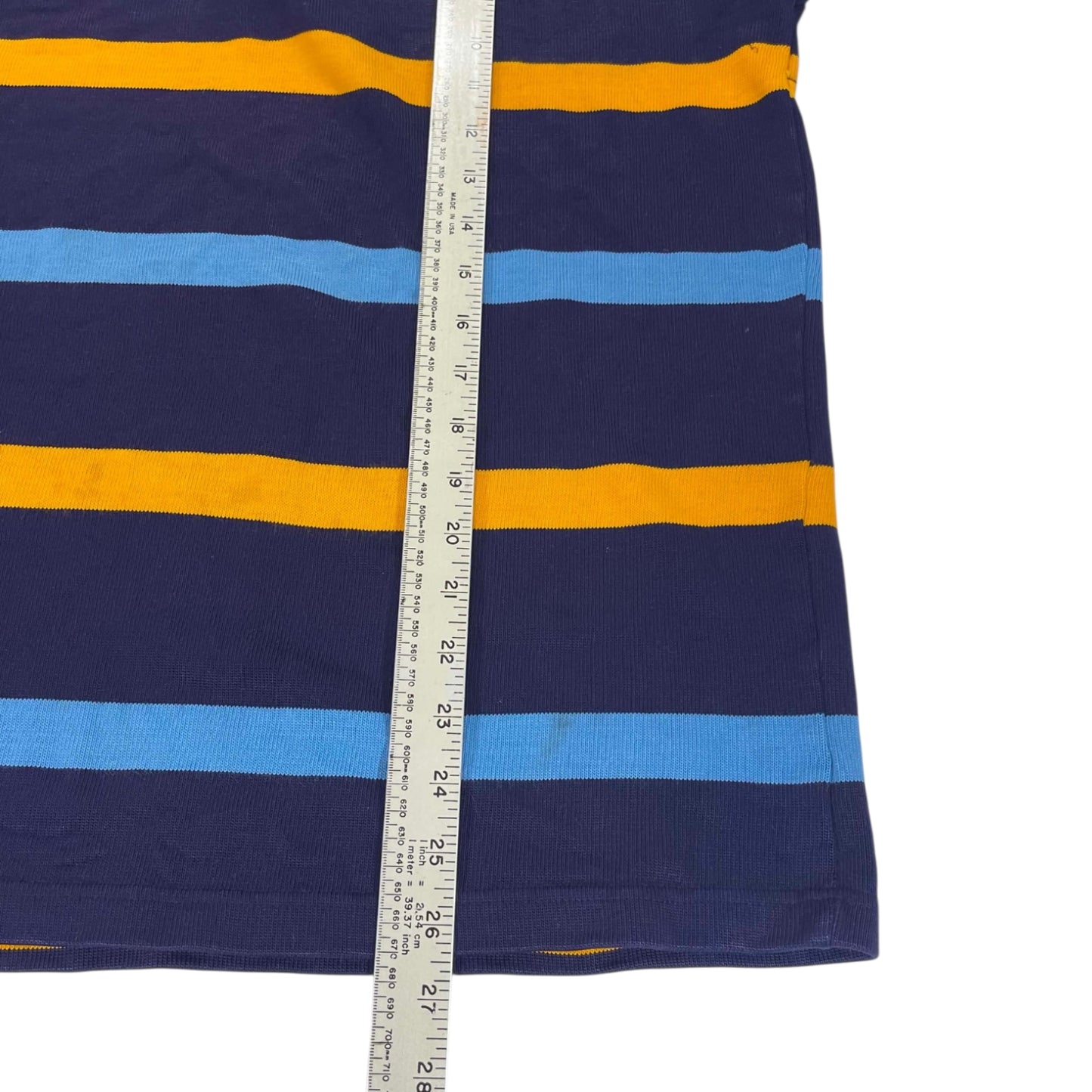 VINTAGE HEAVYWEIGHT PEVERIN RUGBY SHIRT (L)