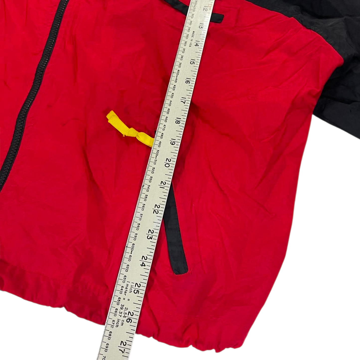 90S MARLBORO RED & BLACK WINDBREAKER (L)