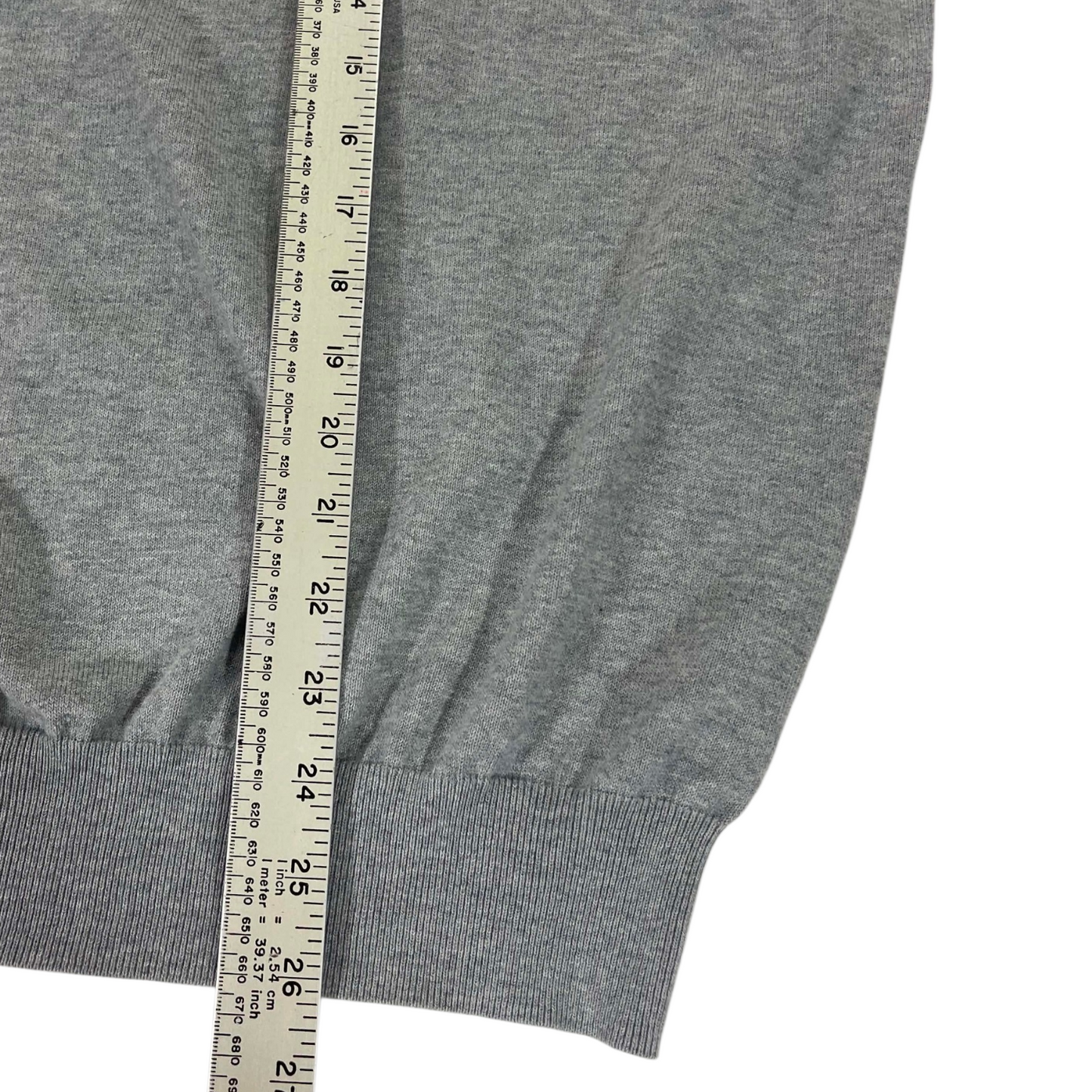 POLO RALPH LAUREN GRAY SWEATER (L)