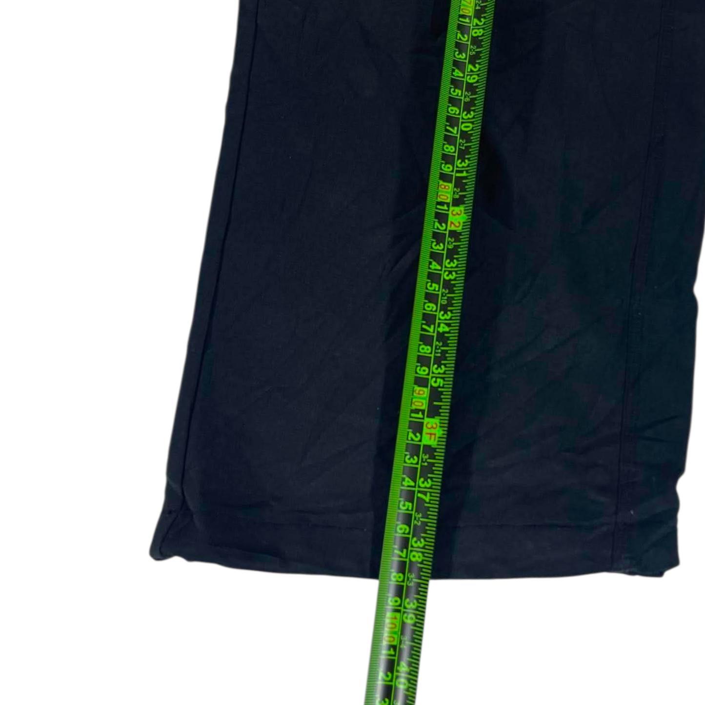 NIKE BLACK BAGGY TRACK PANTS ⁸ (M)