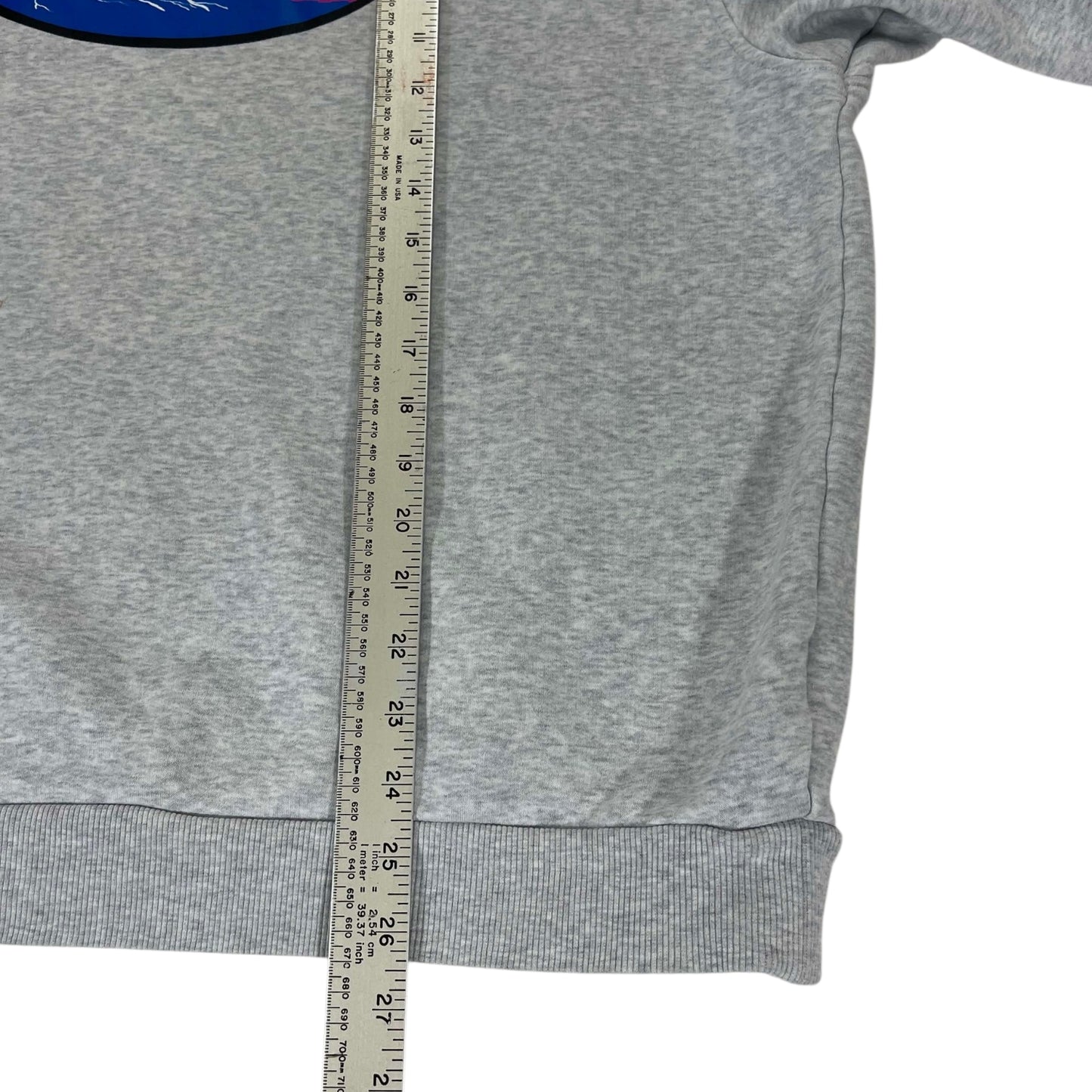 ADIDAS GRAY CREWNECK SWEATSHIRT (L)