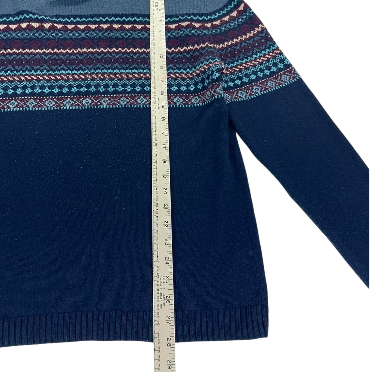 VINTAGE PULL & BEAR BLUE SWEATER (L)