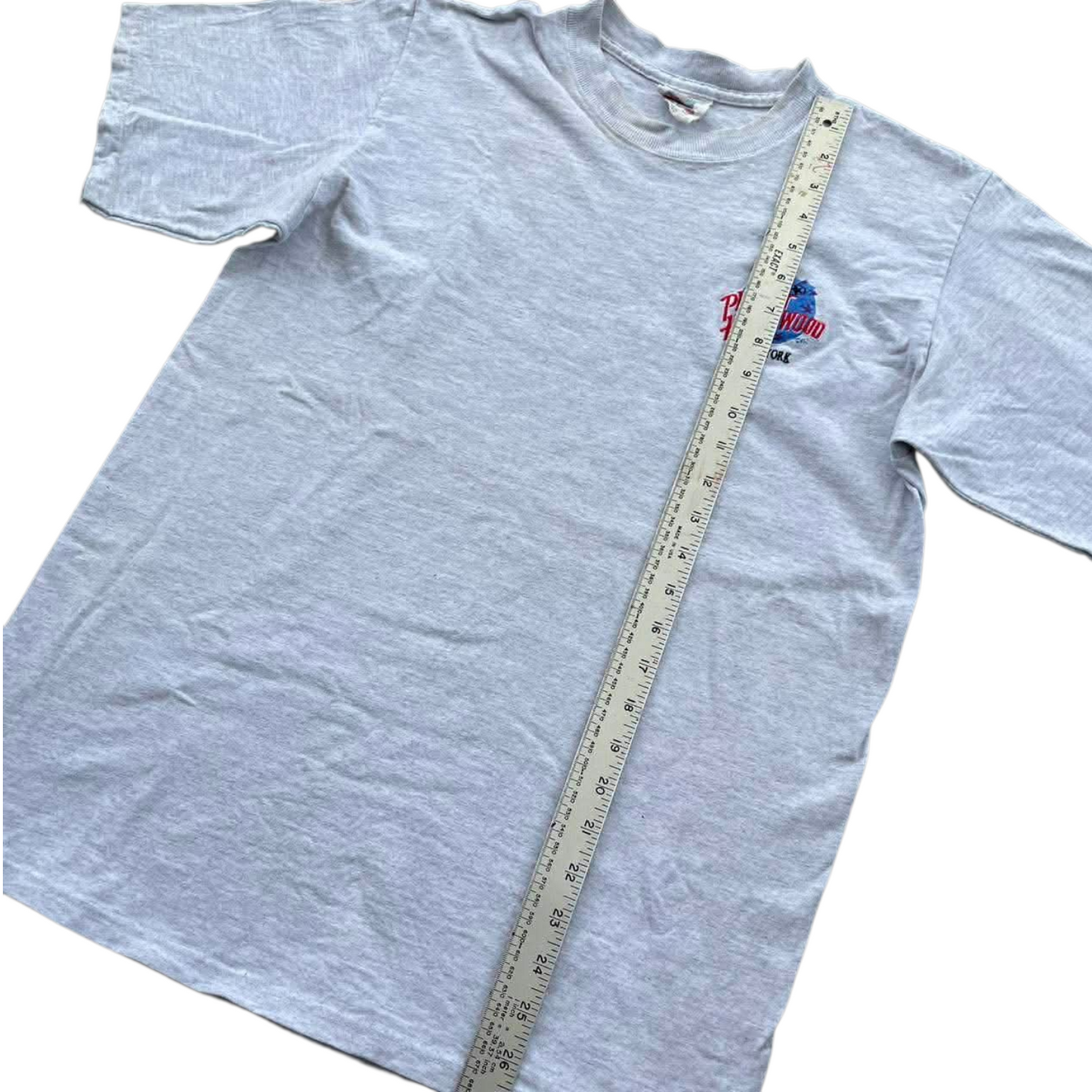VINTAGE PLANET HOLLYWOOD NEW YORK GREY T-SHIRT (L)