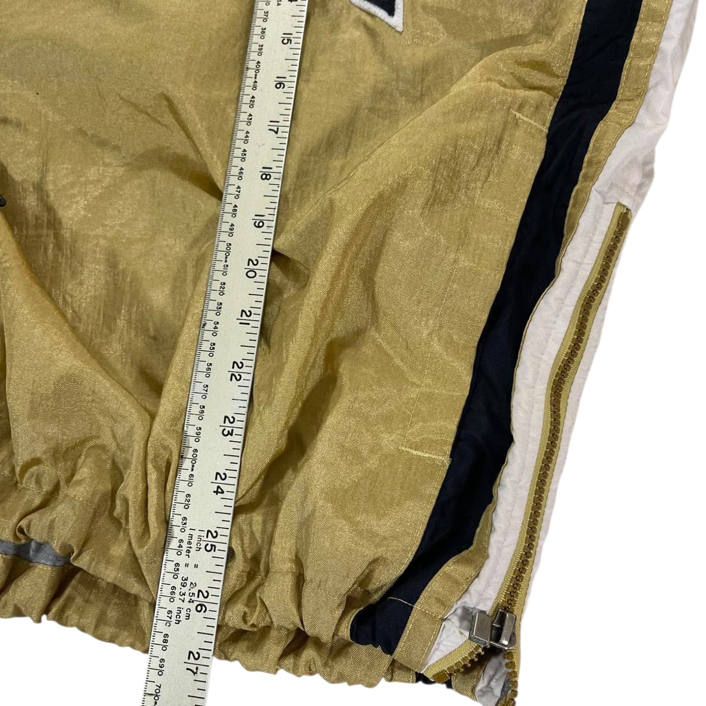 VINTAGE PURDUE UNIVERSITY GOLD WINDBREAKER (XL)