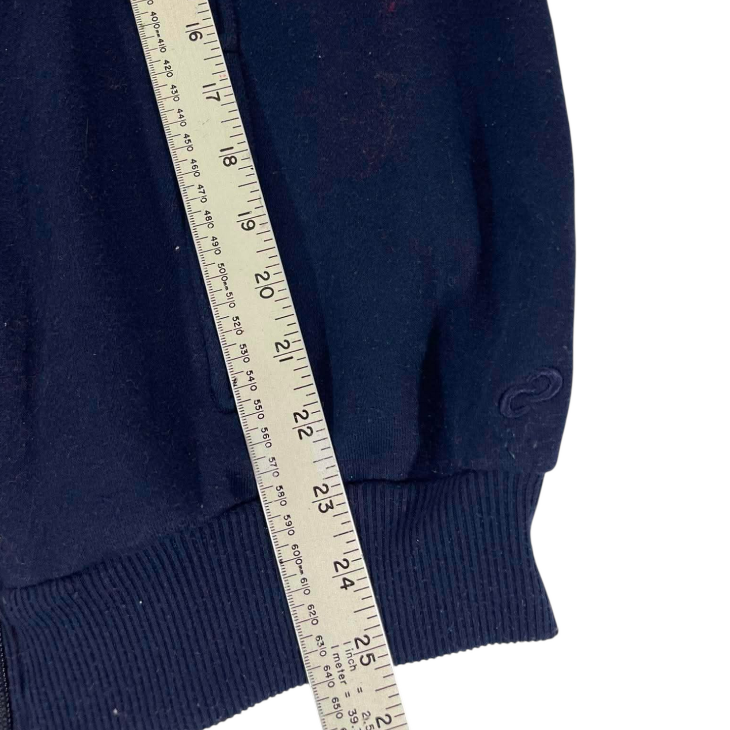 BREAKAWAY NAVY BLUE ZIP UP JACKET (M)