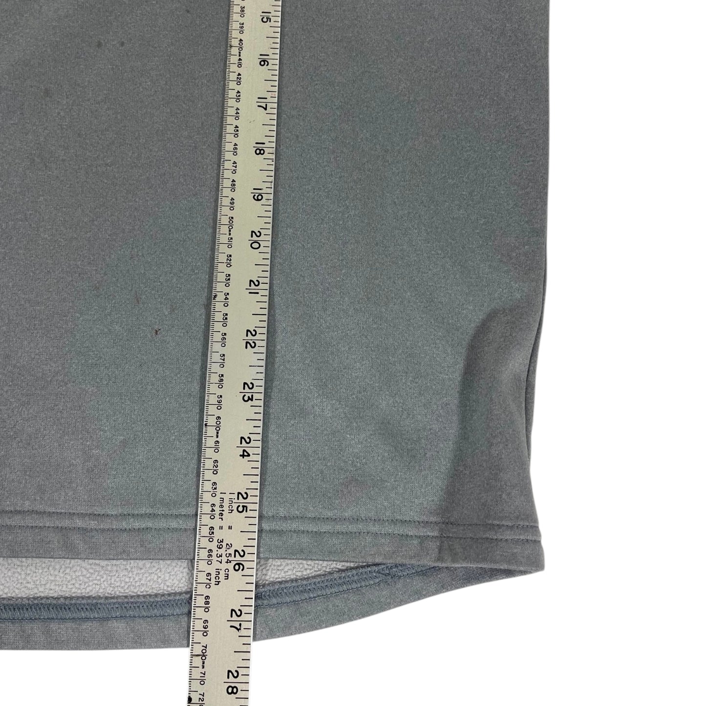 UNDER ARMOUR GRAY QUARTER ZIP PULLOVER (L)