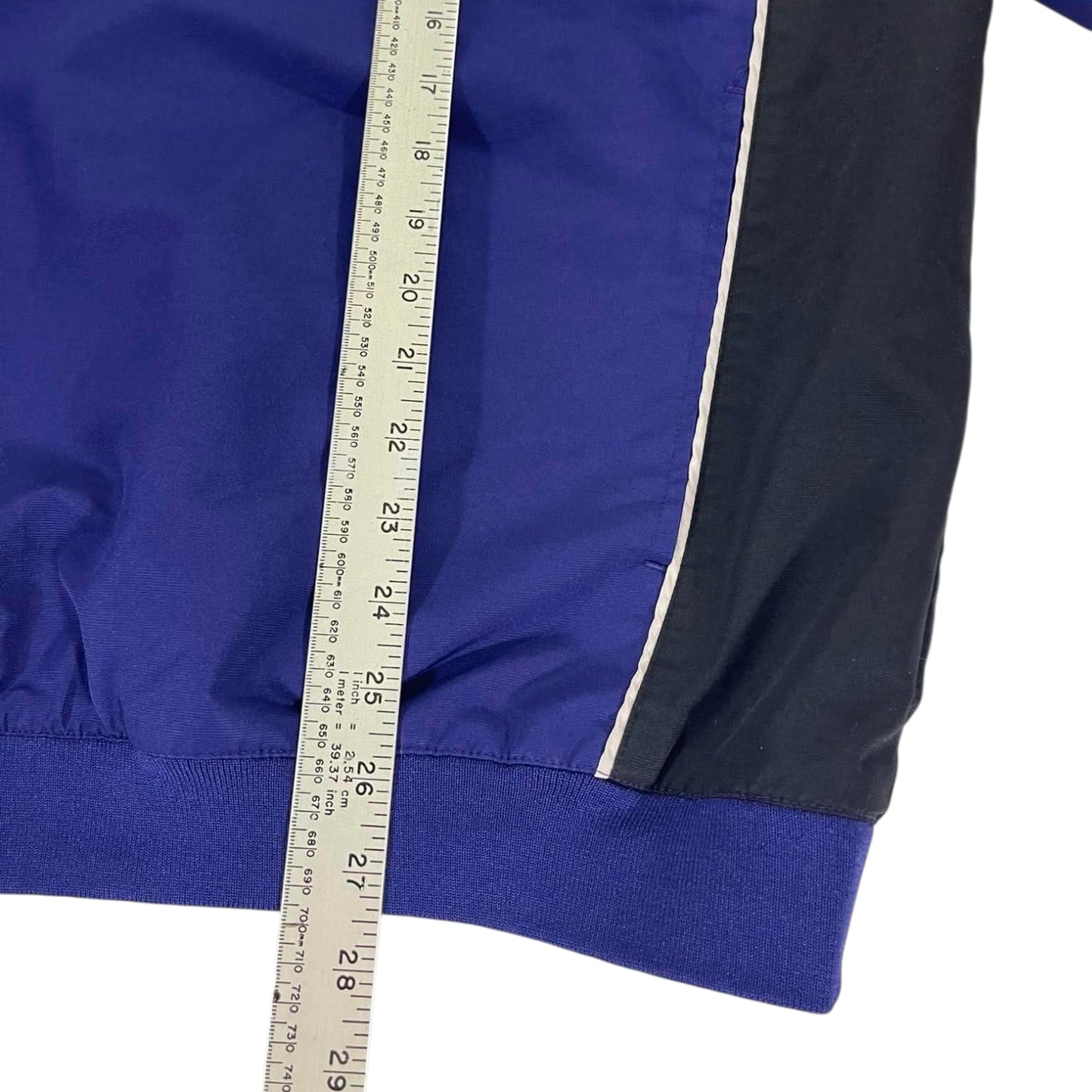 VINTAGE KANSAS STATE PURPLE WINDBREAKER JACKET (L)