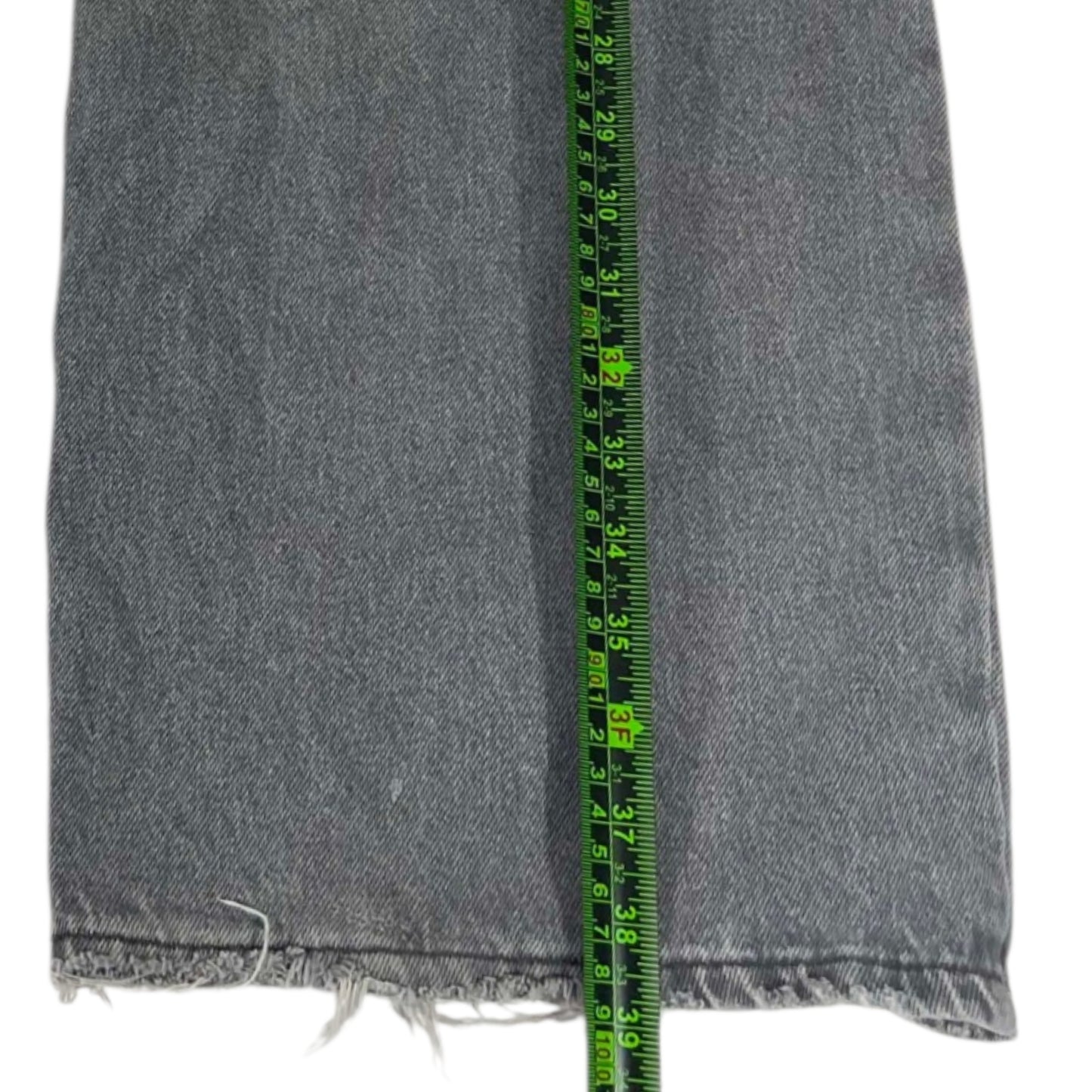 GLASSONS GRAY DENIM WASH BAGGY PANTS (10)