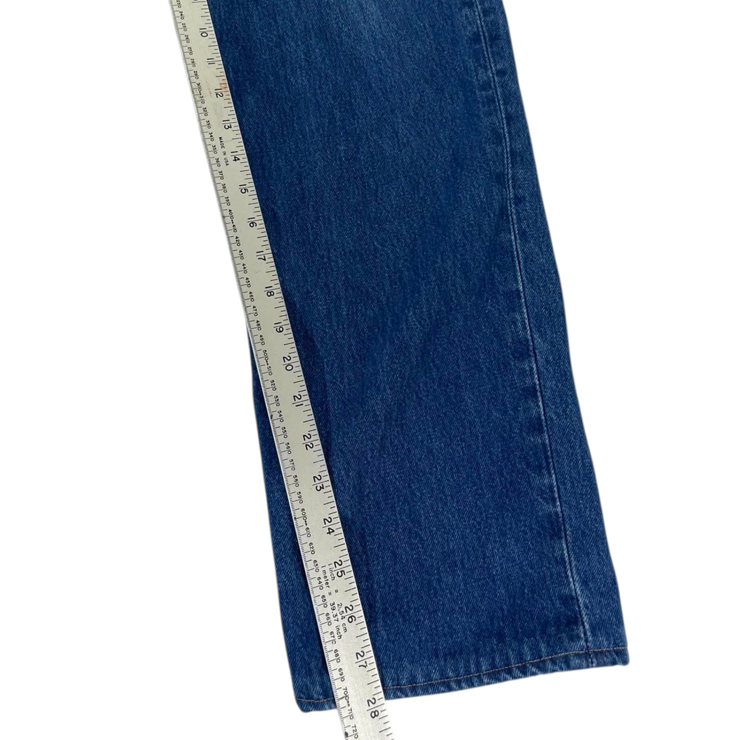 VINTAGE LEVI'S BLUE DENIM JEANS (34)