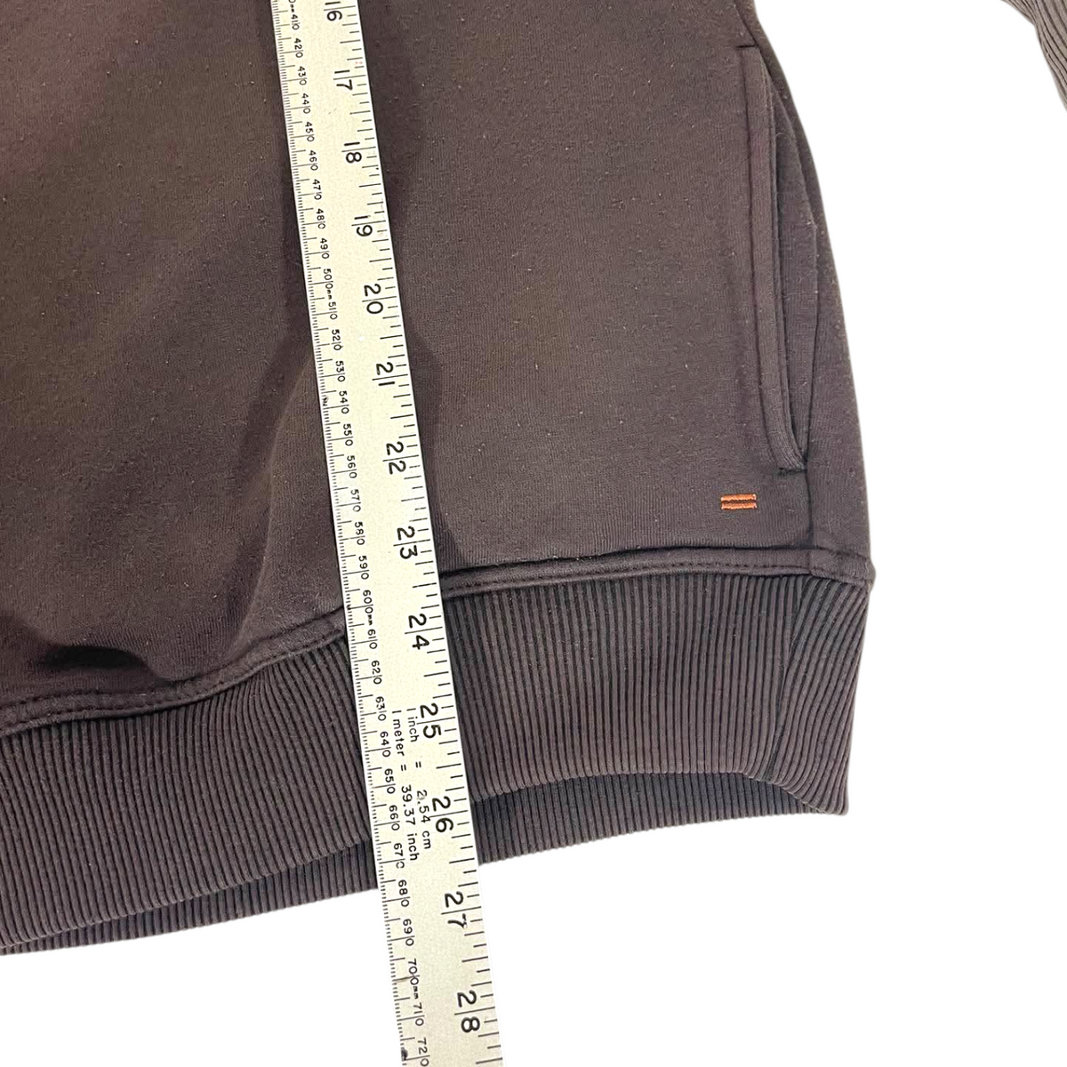 BREAKAWAY BROWN QUARTER ZIP (L)