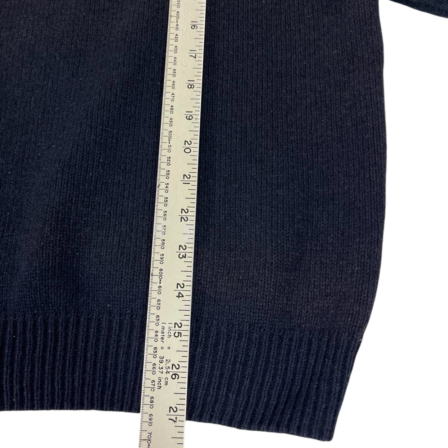 SWANNDRI BLACK QUARTER ZIP (BEST FIT L)