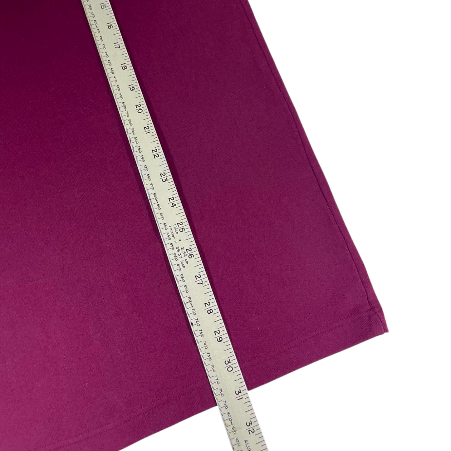 BURGUNDY RUGBY SHIRT WITH WHITE COLLAR (M)