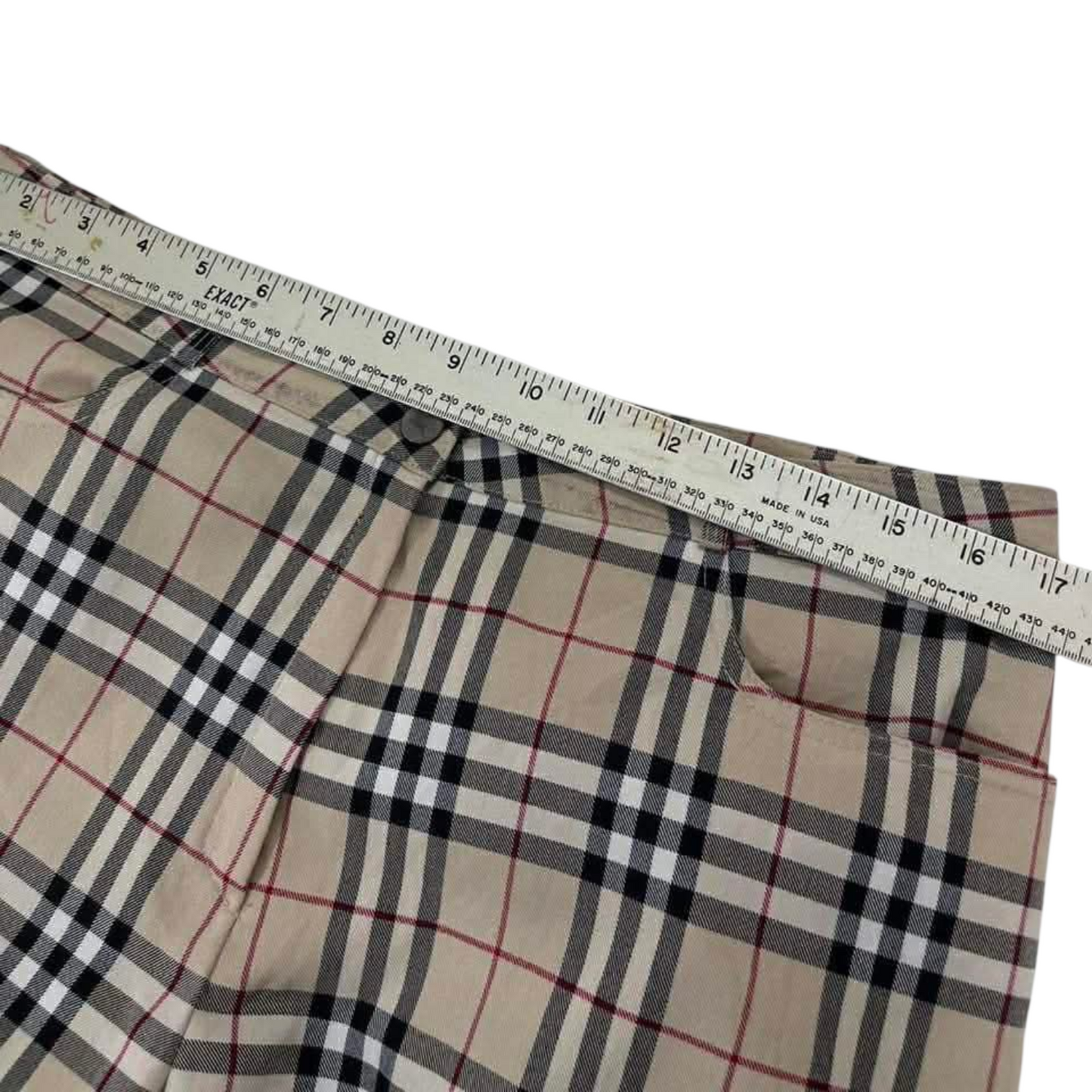BURBERRY NOVA CHECK TROUSERS (34)