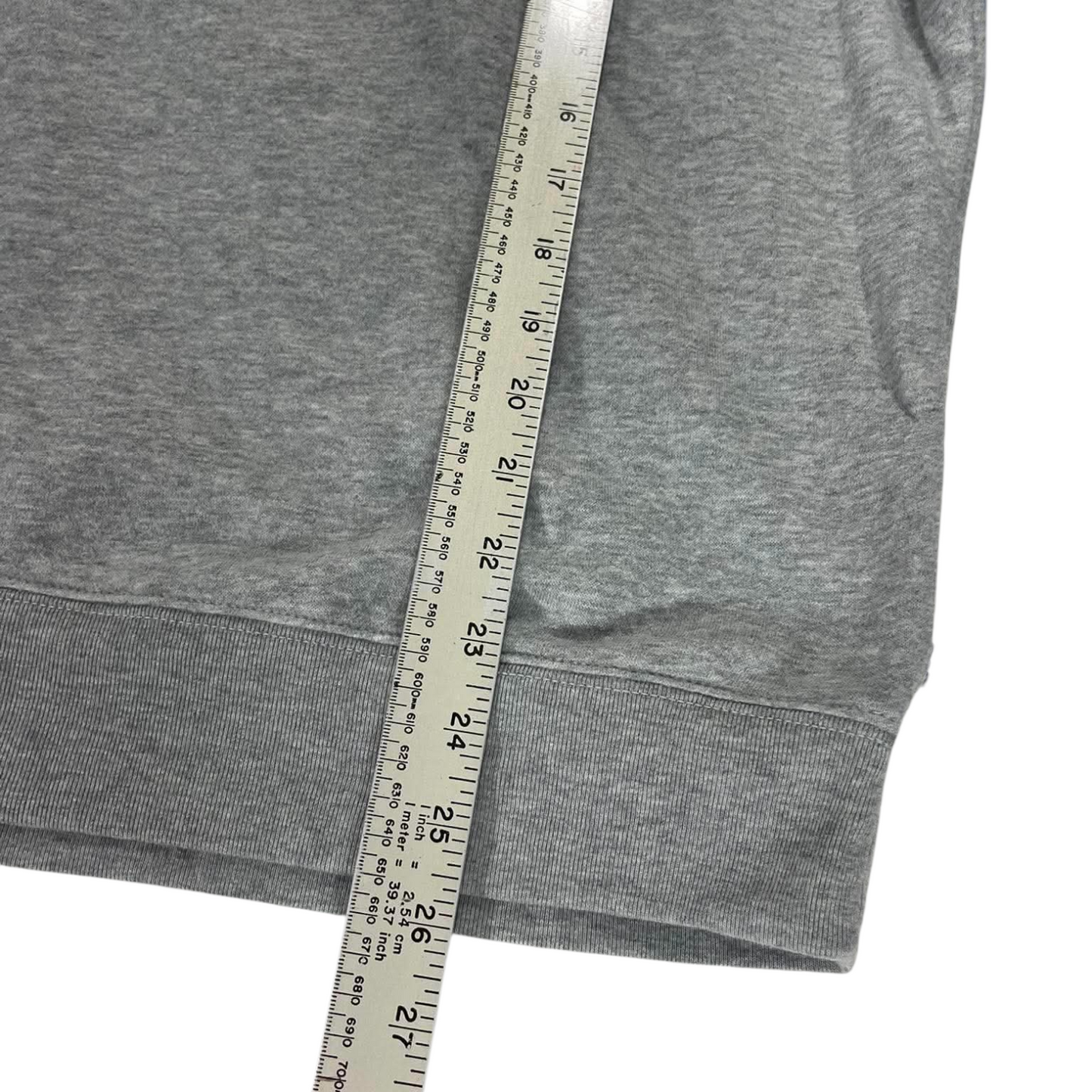 VINTAGE NAUTICA GREY QUARTER ZIP (M - LARGE)