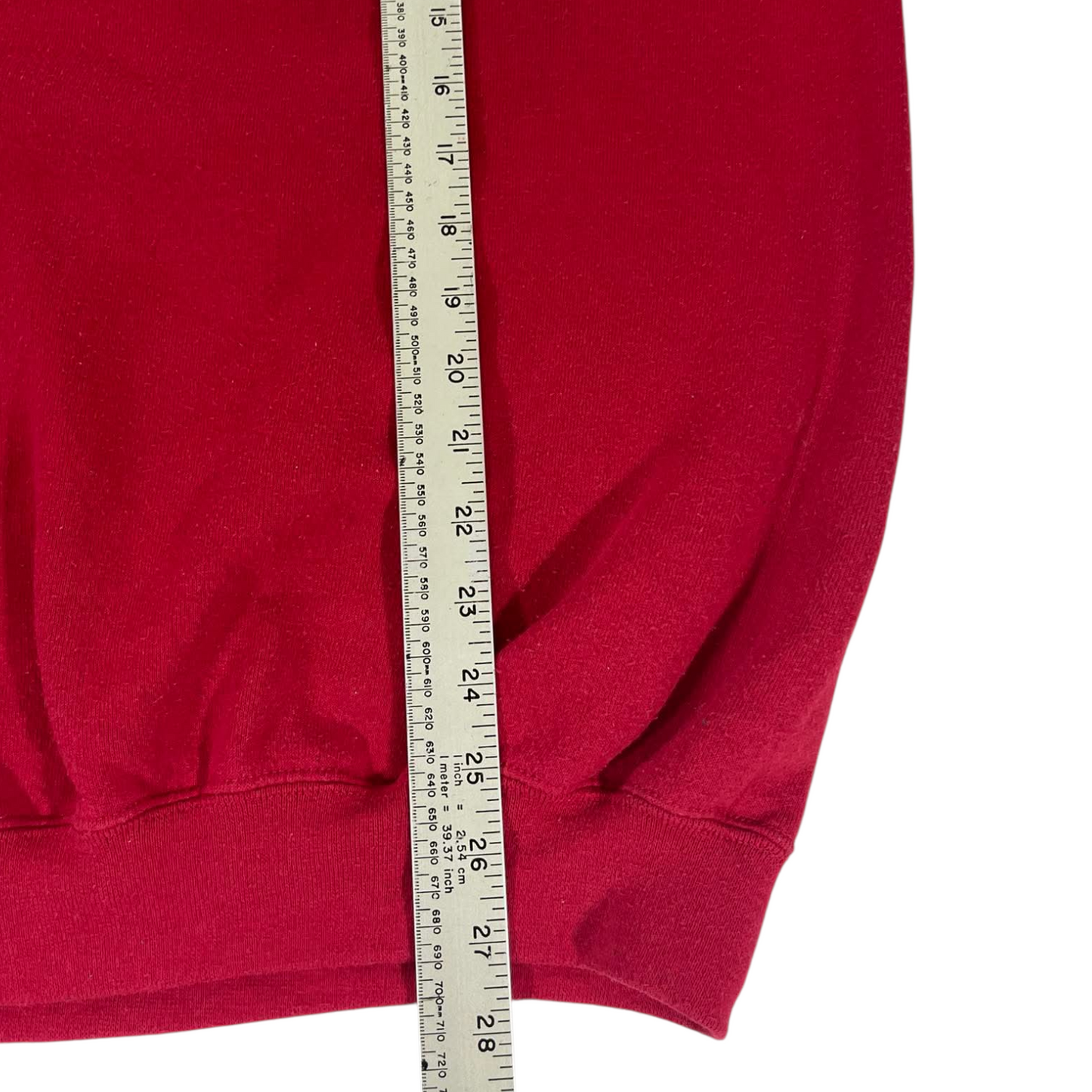 90s UNIVERSITY OF CINCINNATI RED CREWNECK SWEATSHIRT (M)