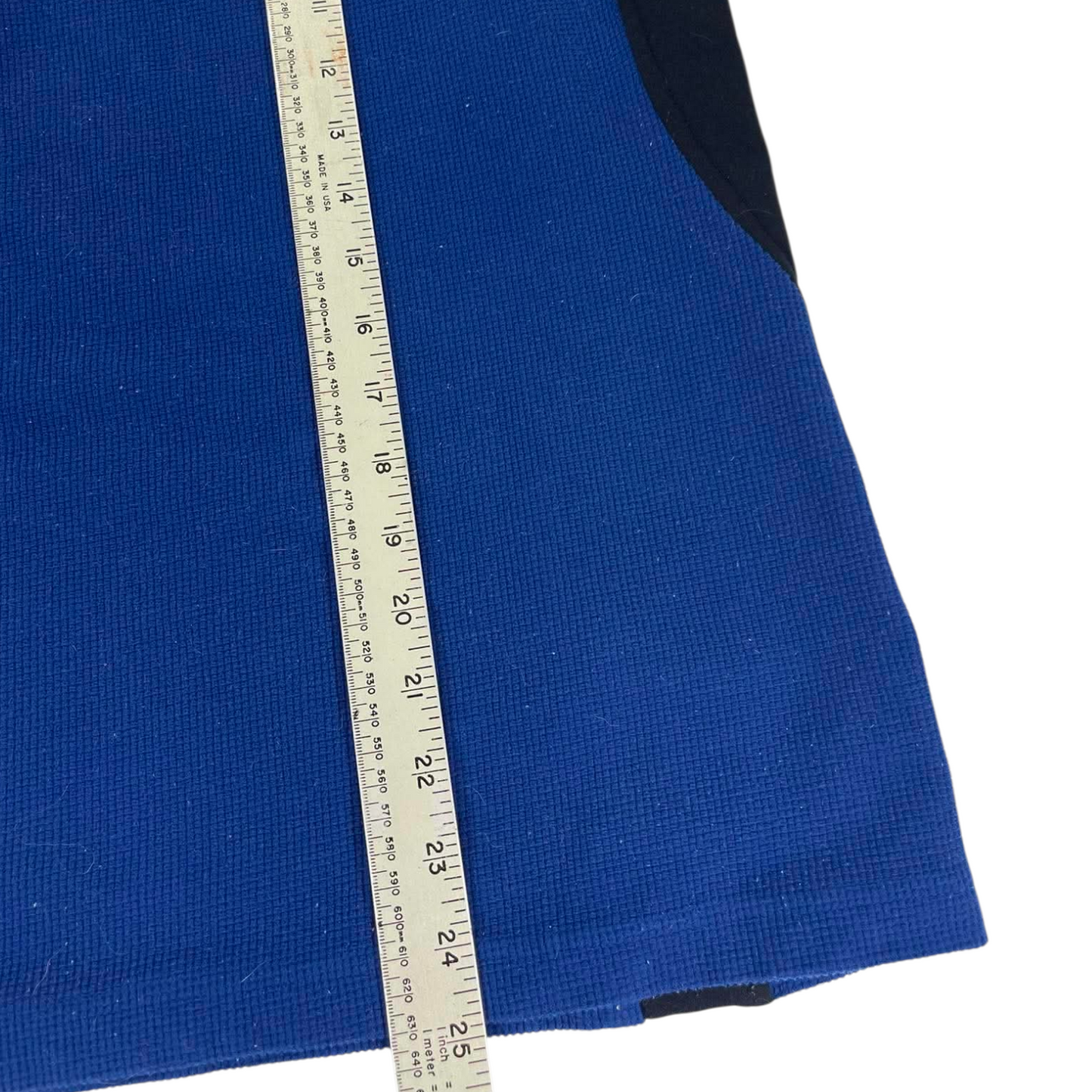 KATHMANDU TECNOPILE BLUE QUARTER ZIP FLEECE (M)