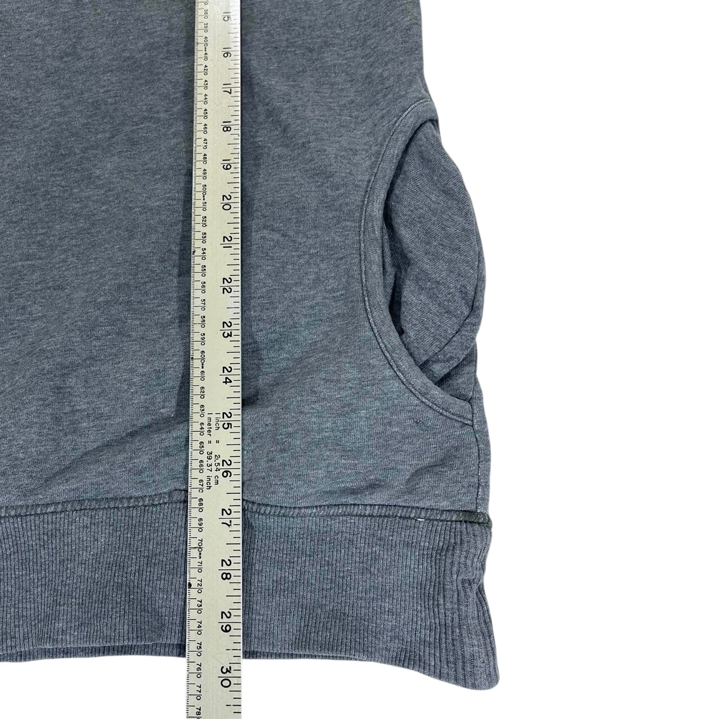 BILLABONG GREY LONG SLEEVE TOP (L)