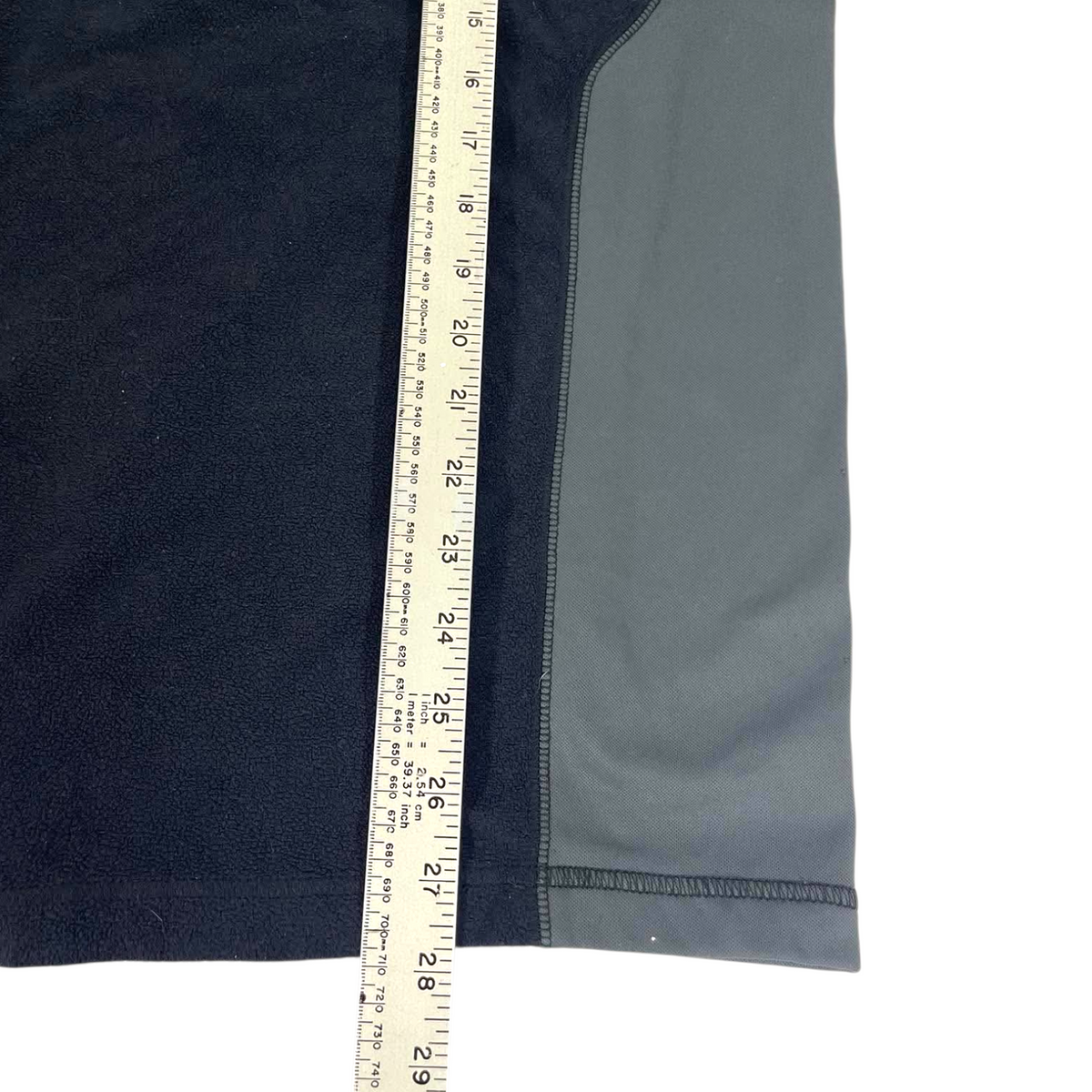 COLUMBIA TITANIUM FLEECE QUARTER ZIP (L)