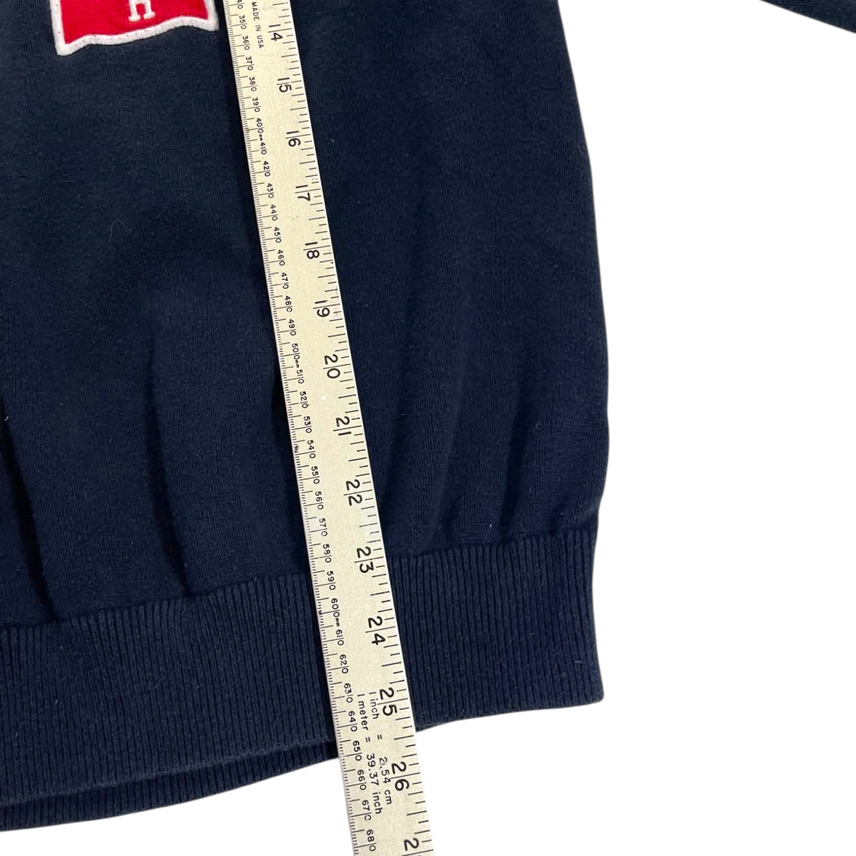 TOMMY HILFIGER NAVY BLUE SWEATER (L)