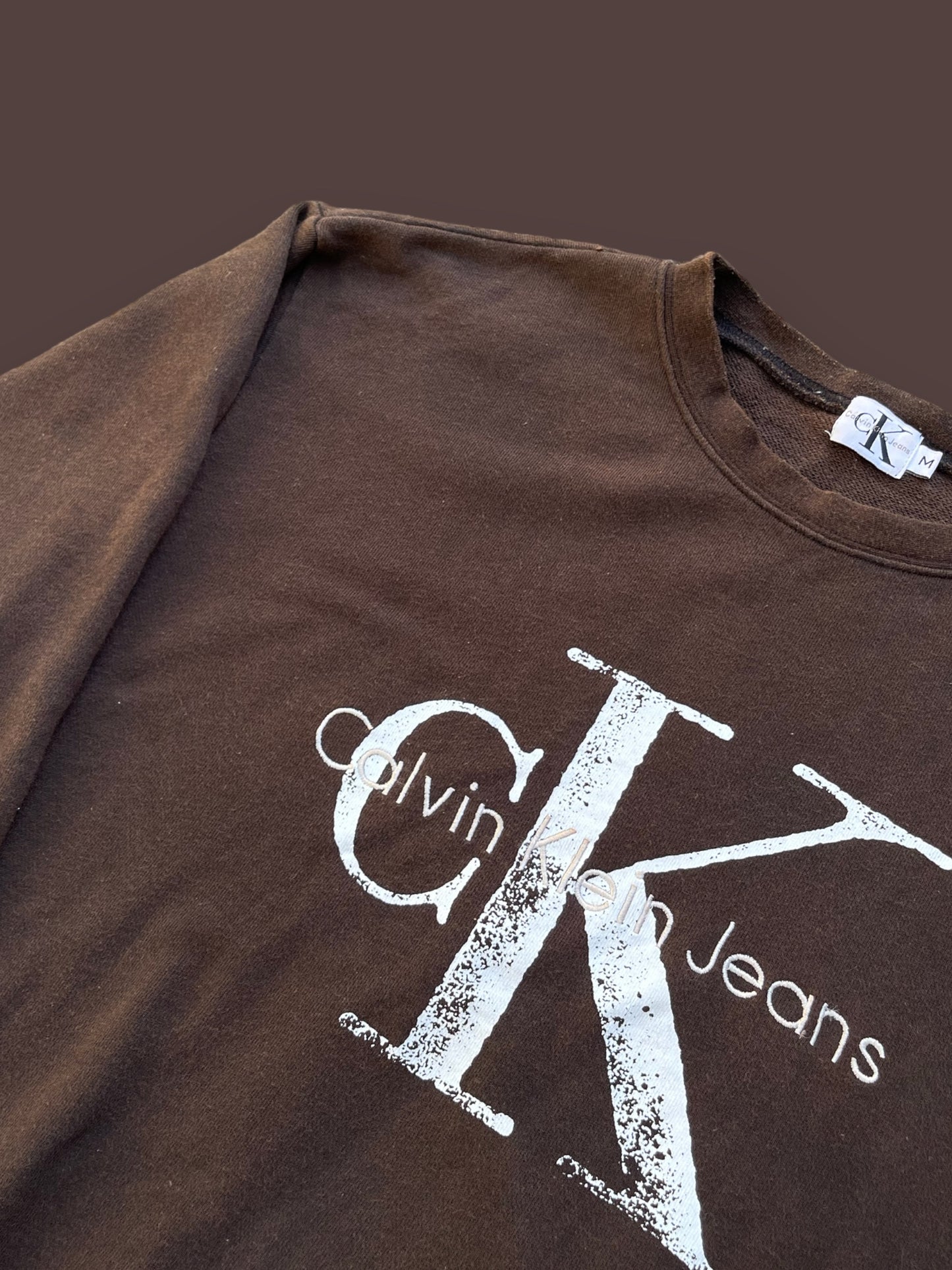 VINTAGE BROWN CK CREWNECK (L)