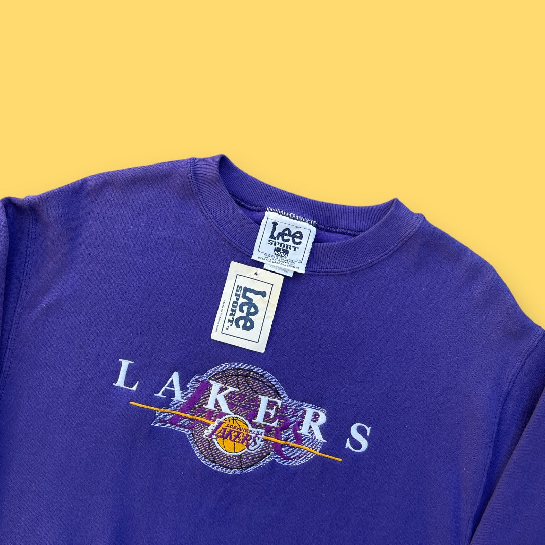 VINTAGE LAKERS CREWNECK (M)