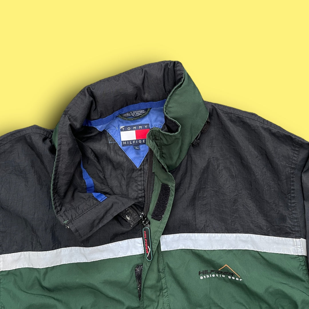 VINTAGE PACKABLE HOOD TOMMY HILFIGER (L)