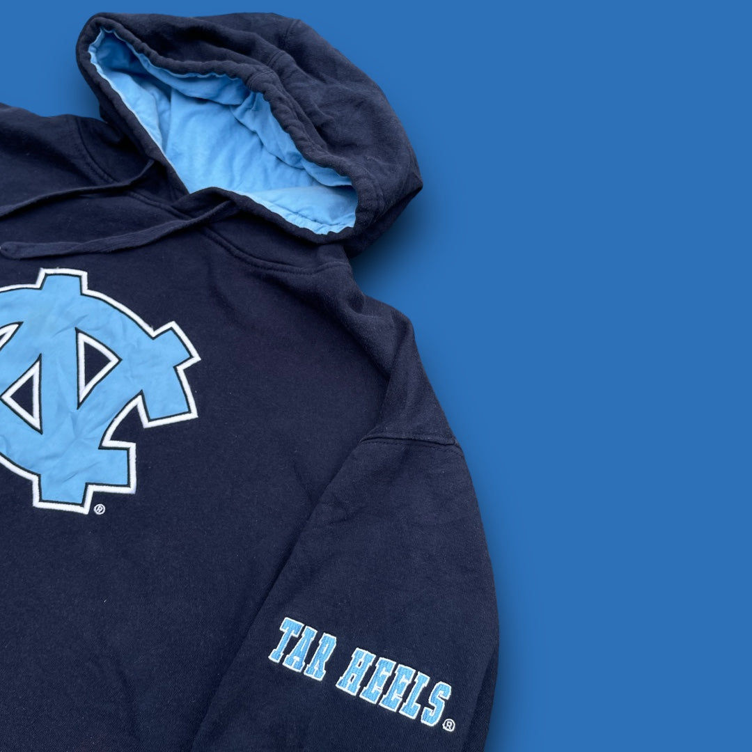 VINTAGE UNC EMBROIDERED HOODIE (L)