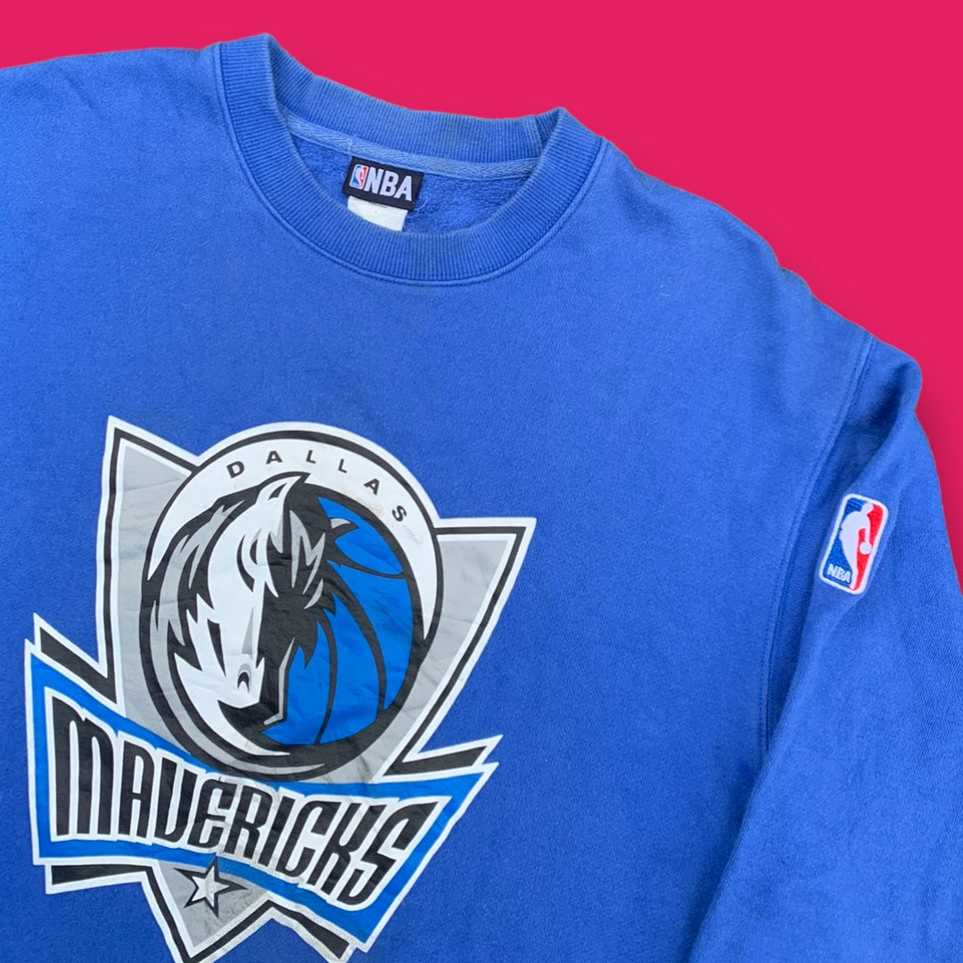 VINTAGE DALLAS MAVS CREWNECK(L)