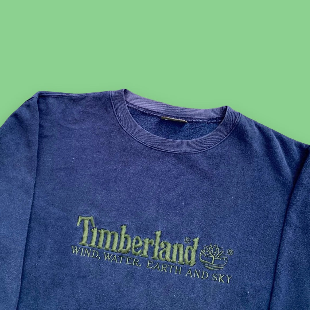 VINTAGE EMBROIDERED TIMBERLAND CREWNECK (M/L)