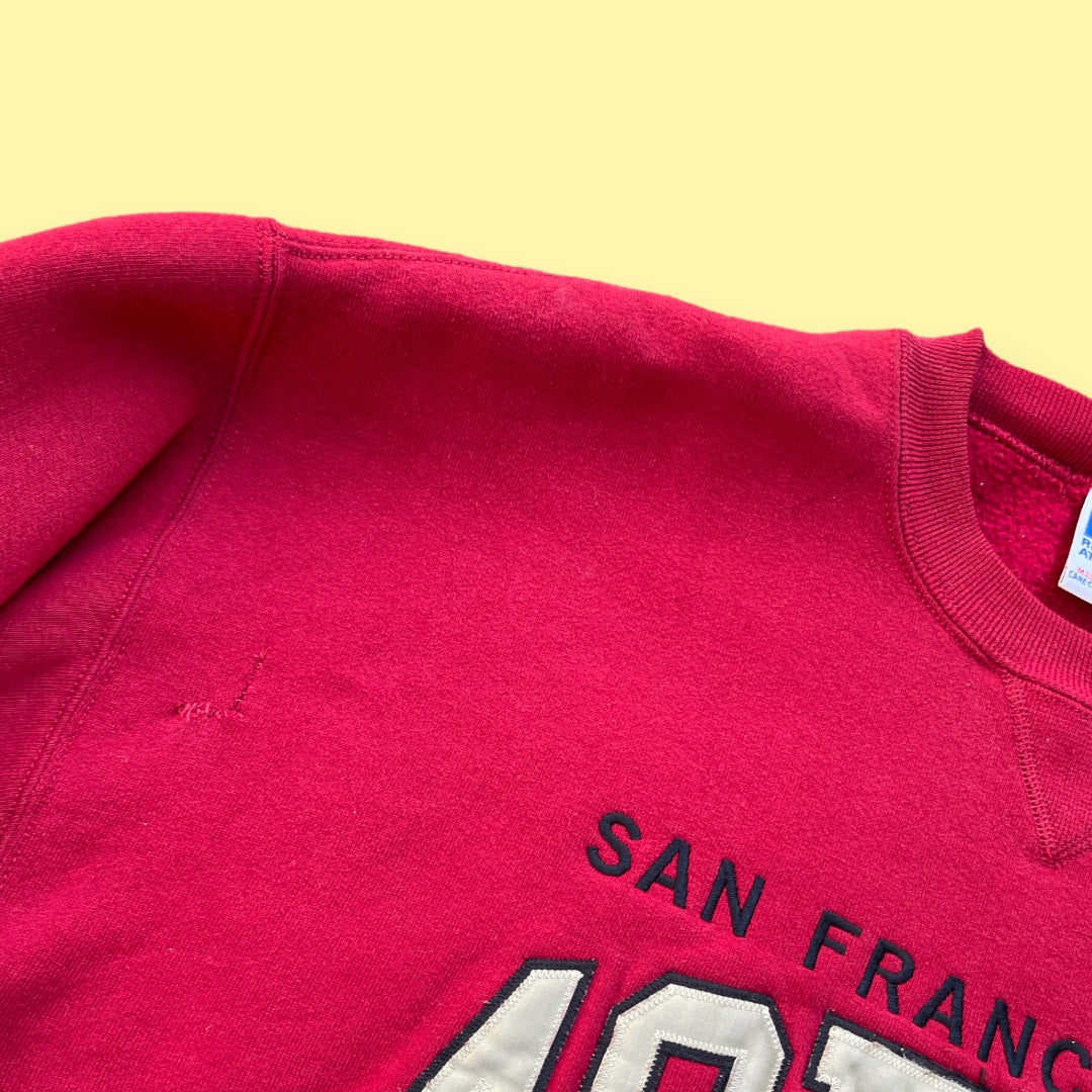 VINTAGE SF 49ers BY RUSSELL ATHLETICS (L)