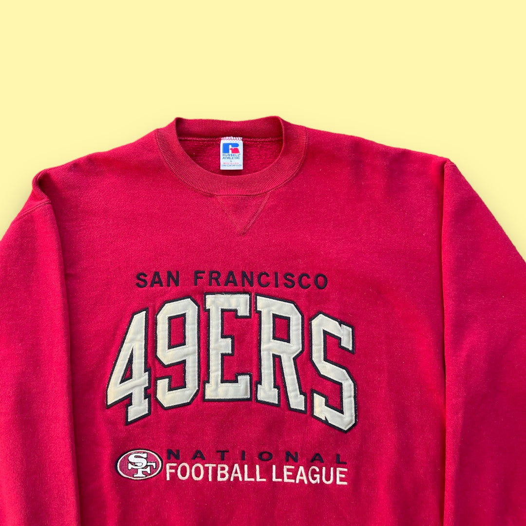 VINTAGE SF 49ers BY RUSSELL ATHLETICS (L)