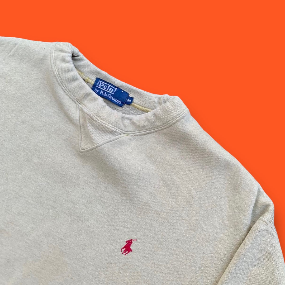 VINTAGE MUSTARD RALPH LAUREN CREWNECK (M)