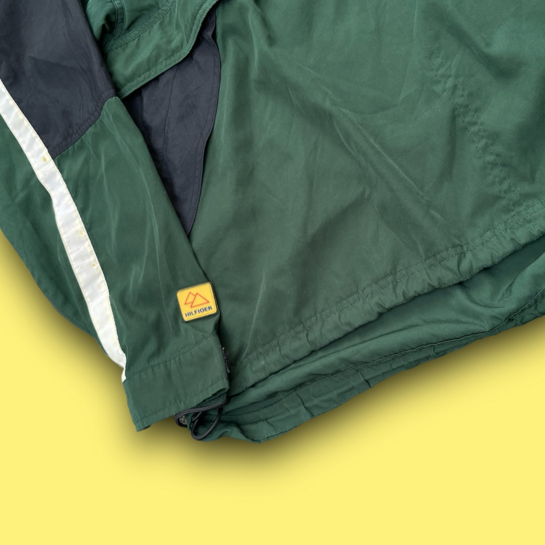 VINTAGE PACKABLE HOOD TOMMY HILFIGER (L)