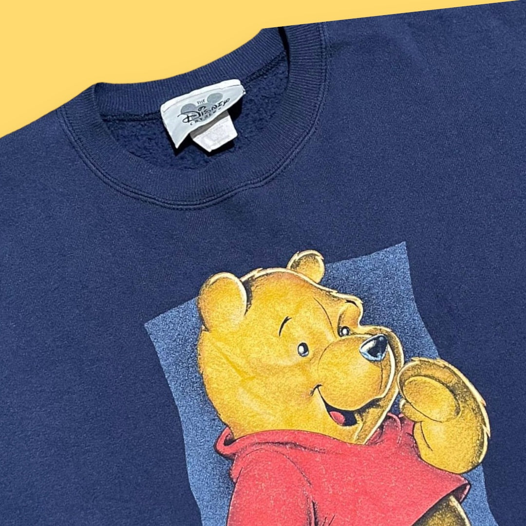 VINTAGE POOH CREWNECK (L/XL)