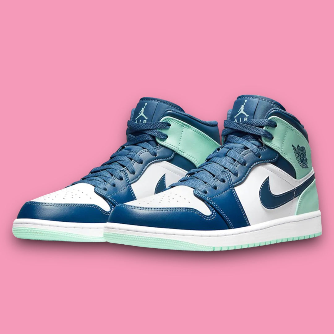 JORDAN 1 MID MYSTIC NAVY