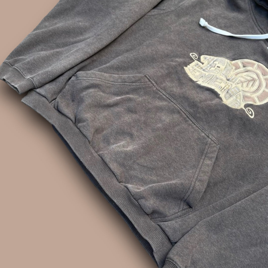 VINTAGE EMBROIDERED ELEMENT HOODIE (M)