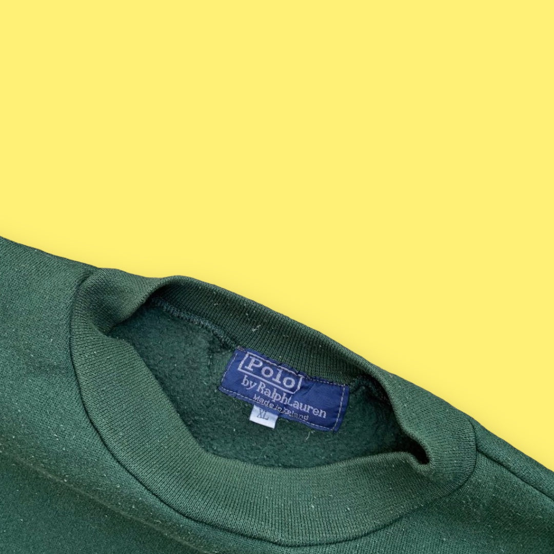 VINTAGE RALPH LAUREN CREWNECK EMBROIDERED (XL)