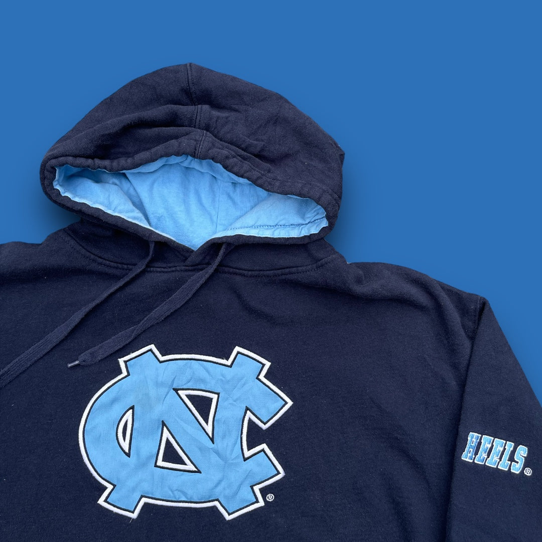 VINTAGE UNC EMBROIDERED HOODIE (L)