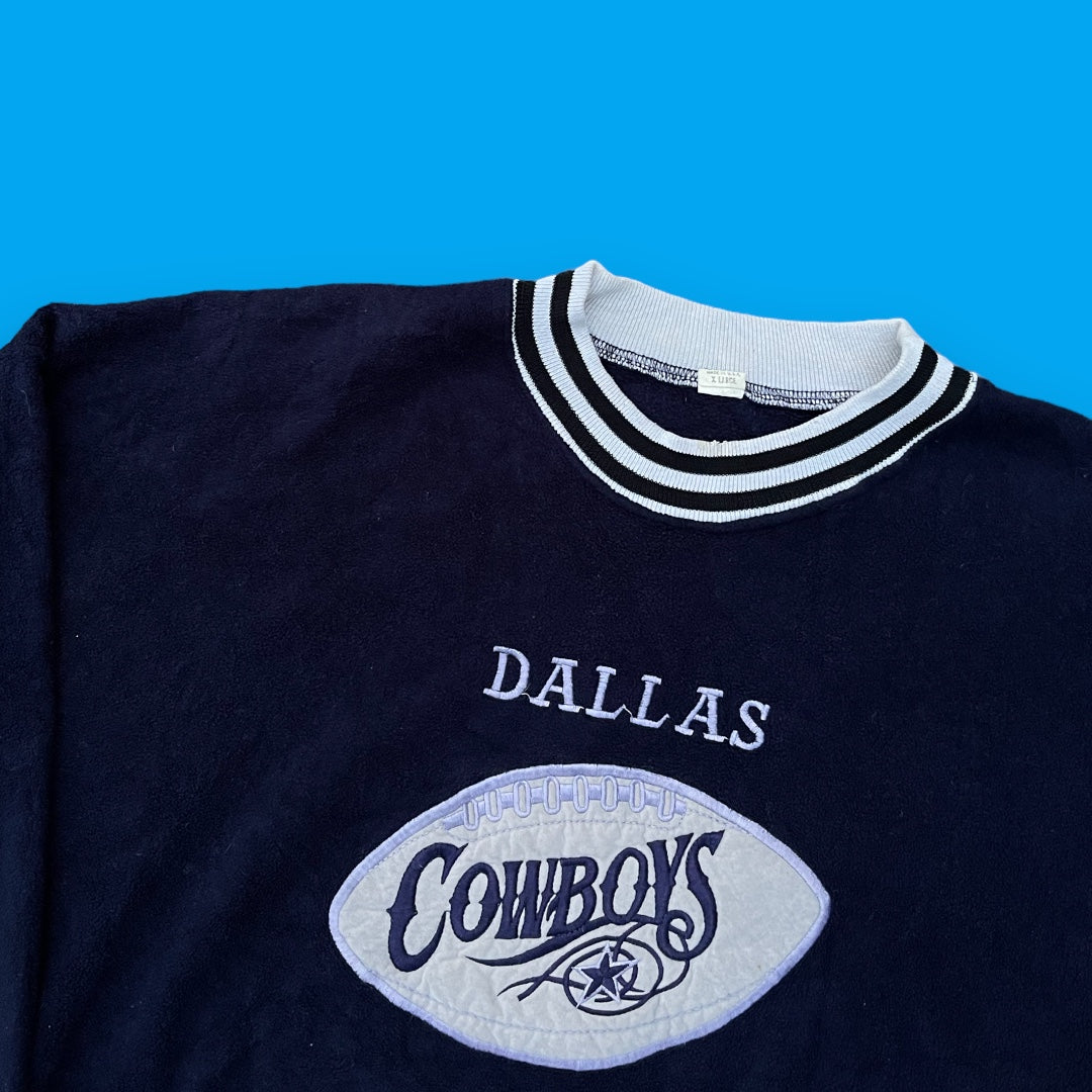 VINTAGE DALLAS CREWNECK FLEECE (L/XL)