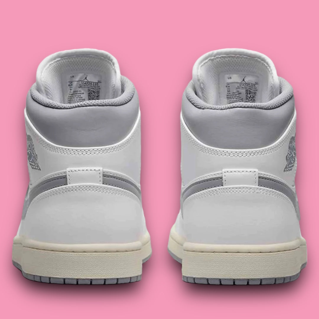 JORDAN 1 MID NEUTRAL GREY
