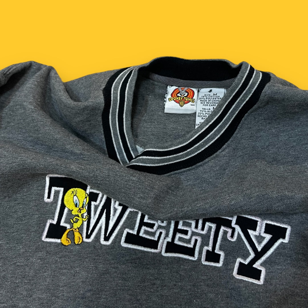 VINTAGE TWEETY CREWNECK ( M/L)