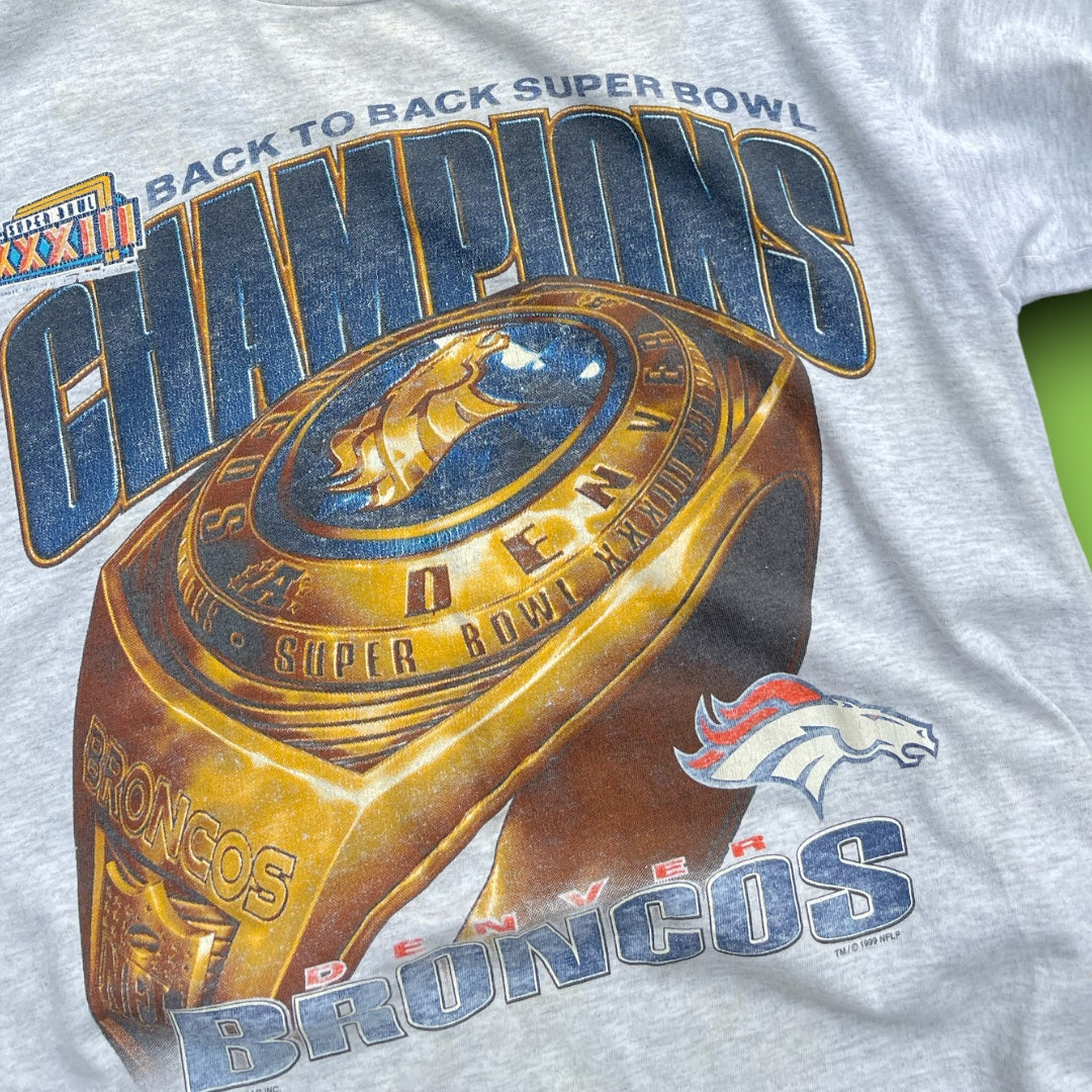 VINTAGE DENVER BRONCOS SHIRT(M/L)