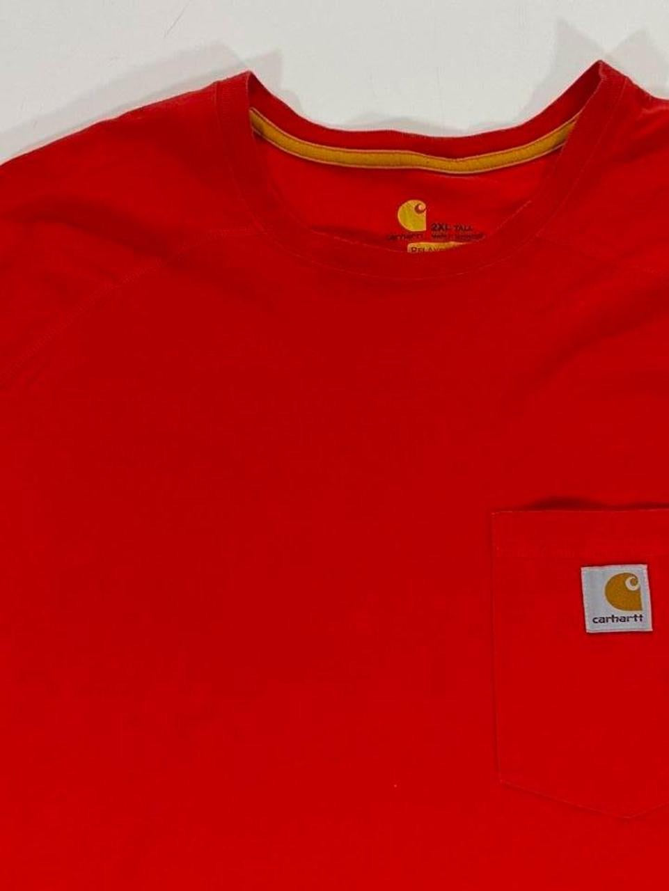 CARHARTT RED POCKET TEE (XXL)