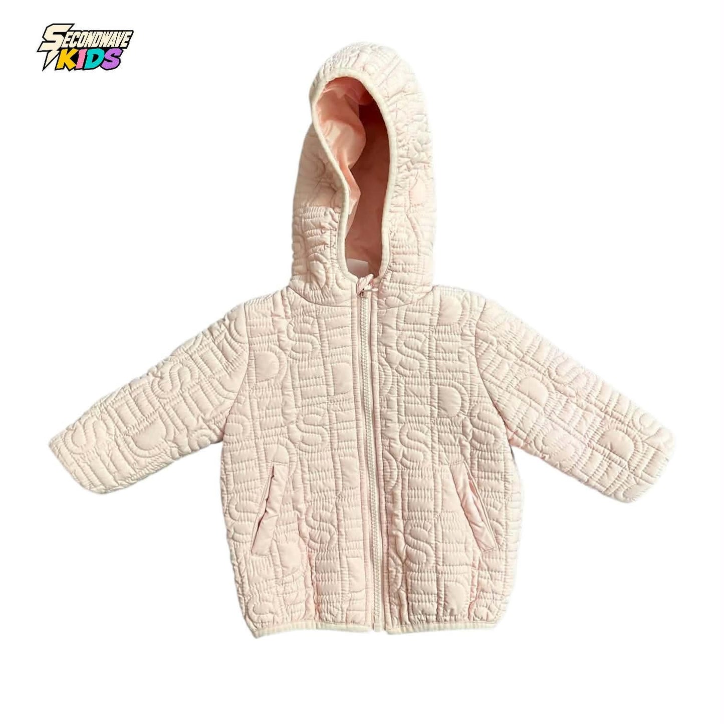 SEED PINK QUILTED BABY JACKET (BNWOT) (6-12 MONTHS)