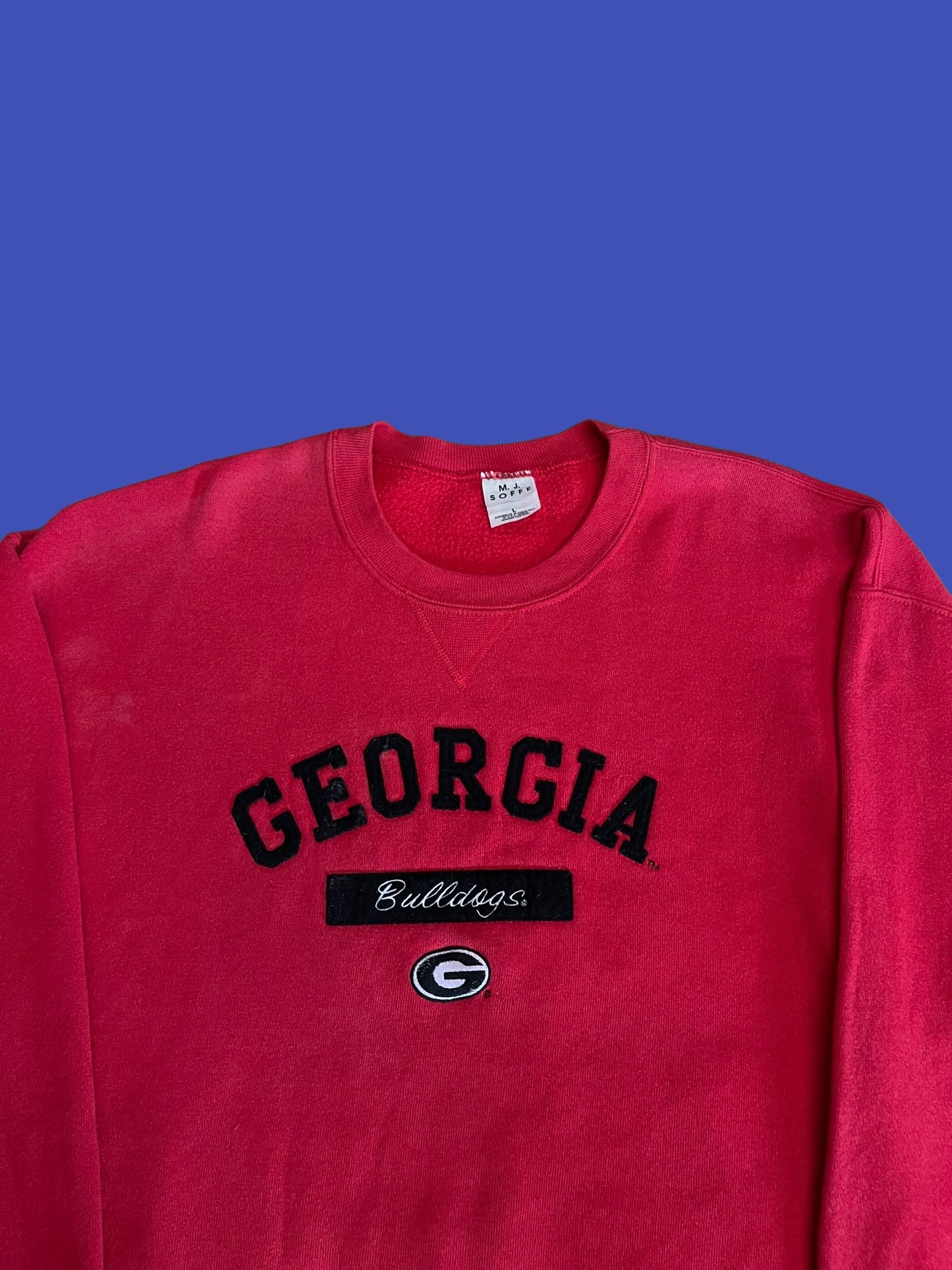VINTAGE GEORGIA BULLDOGS CREWNECK (L)
