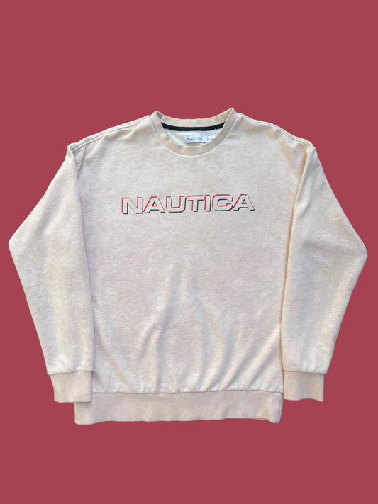 VINTAGE NAUTICA CREWNECK (M/L)