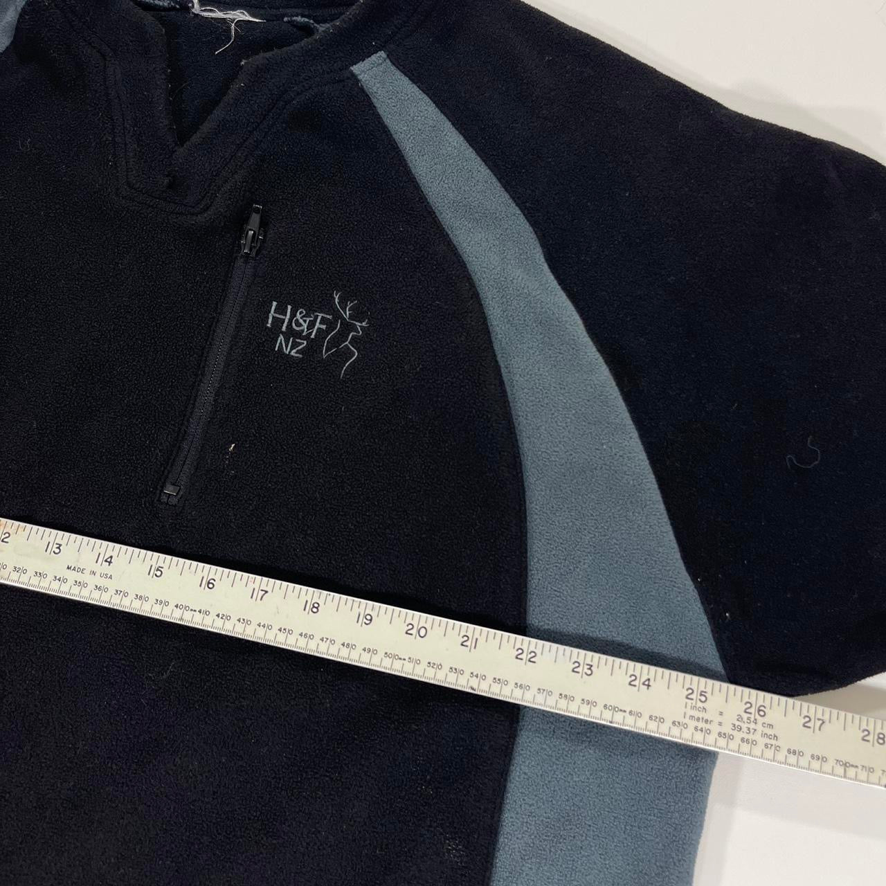 HUNTING AND FISHING QUARTER ZIP SHIRT FLEECE (L-XL)