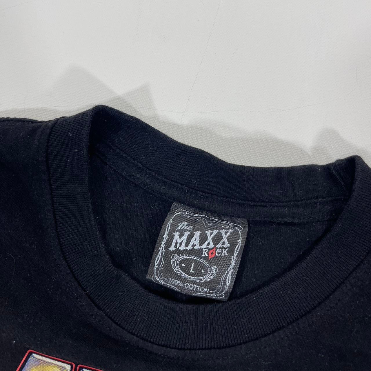 THAI BOOT SINGLE STITCHED FRONT AND BACK EMINEM BLACK GRAPHIC TEE (L)