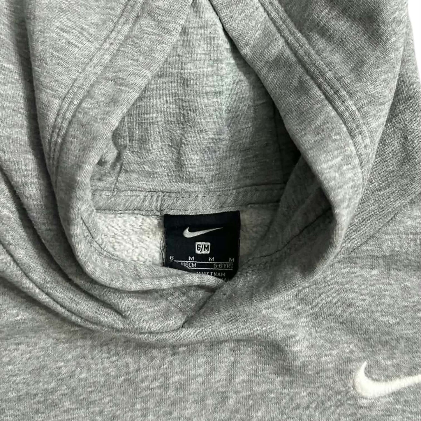 NIKE GREY HOODIE (6YRS)