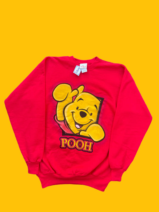 VINTAGE POOH CREWNECK STILL WITH TAG ( L)